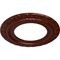 Ekena Millwork Claremont Ceiling Medallion (Fits Canopies up to 7"), 10 5/8"OD x 5 3/4"ID x 1/2"P, Antique Copper CM10CLACS - alternate 4